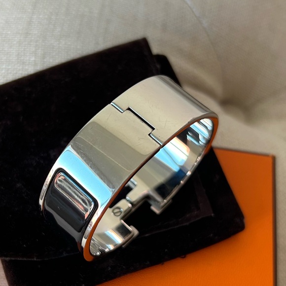HERMES CLIC CLAC H WIDE BRACELET - Picture 9 of 12